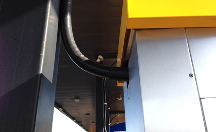 omegaflex tracpipe installation
